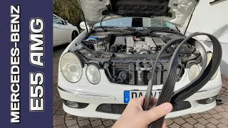 V8 MOTOR VON AMG WURDE OHNE KEILRIEMEN GESTARTET [upl. by Minica]