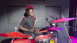 Kuami Eugene On The Drums Grooving To Kojo Antwi [upl. by Angid]