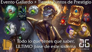 League of Legends  Evento Galante y Ultima Tienda Puntos de Prestigio  Lo que necesitas saber [upl. by Ytsirhk]