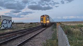 SouthEastern Electrostar Passes Minnis Bay [upl. by Ytsenoh642]