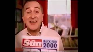 The Sun Free Books For School Ad with Tony Robinson 2000 [upl. by Meggi]