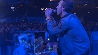 Coldplay  Clocks Live on Letterman [upl. by Stier875]