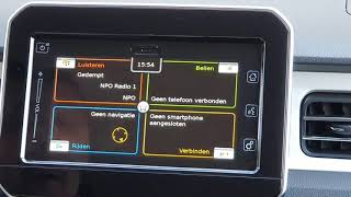 Suzuki Infotainment  Hoe verbind ik mijn telefoon via bluetooth  Instructievideo [upl. by Ezaria]