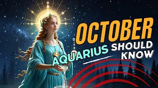 October 2024 AQUARIUS HOROSCOPE Key Astrological Predictions and Insights [upl. by Donalt606]