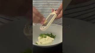 Creamy Cucumber Salad Recipe  Easy and Delicious food salad shorts [upl. by Mellen449]