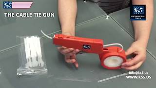 Cable Tie Gun  How To Use [upl. by Aprilette]