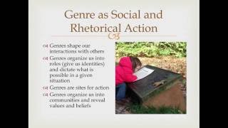 Genre Theory Lecture [upl. by Nahseez547]