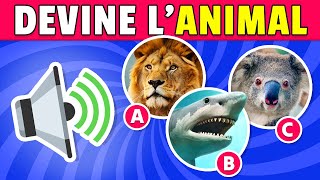 Devine le SON des ANIMAUX 🐸🔊🐷  Blind Test Cris dAnimaux [upl. by Orgell]