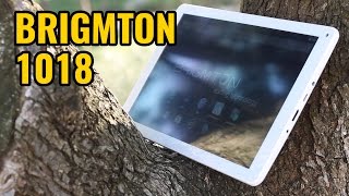 Brigmton 1018 Android Tablet  Análisis [upl. by Yednarb]