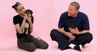 Channing Tatum and Zoë Kravitz The Puppy Interview [upl. by Schmitz]