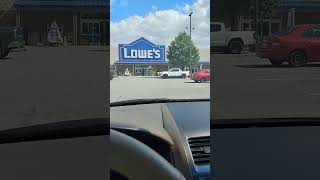 Lowes home improvement looking at a new lawnmower [upl. by Oner]