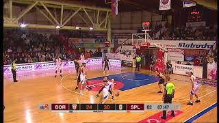 Ankle breaker Ilija Đoković has got the moves Borac  Split 13122017 [upl. by Zorah]