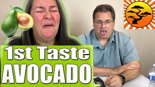 FIRST TIME TASTING AVOCADO  MUST SEE REACTIONS [upl. by Viradis924]