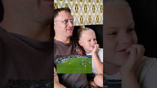 Raya double save reaction from Ollie [upl. by Karlee]