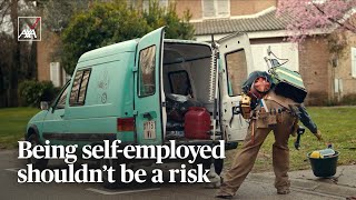 Being selfemployed shouldn’t be a risk  AXA UK [upl. by Mur954]