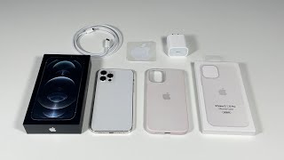 iPhone 12 Pro Unboxing Silver [upl. by Snah]