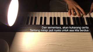 Float  Sementara  Piano Karaoke [upl. by Stephine896]