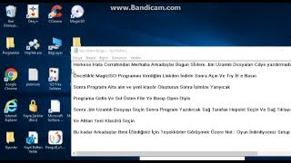 bin Uzantılı Dosyaları Cd Ye Yazdırmadan Masaütüne Çıkartmak [upl. by Eirena843]