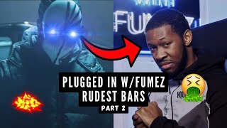 UK DRILL RUDEST PLUGGED IN WITH FUMEZ BARS PART 2 [upl. by Ahcila]