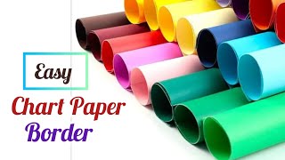 Chart Paper Border Design Ideas Chart Paper Border Design Making Chart Paper Design For Project [upl. by Essinger]