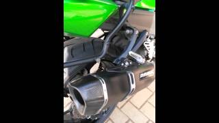 Kawasaki zzr 1400 2012 Bodis exhaust sound [upl. by Yrohcaz]