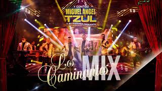 MIX LOS CAMINANTES  MIGUEL ANGEL TZUL Y SU MARIMBA ORQUESTA [upl. by Tullius]