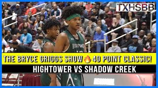 Rewind  Bryce Griggs 40 point Game 🔥 Hightower vs Shadow Creek  Regional Finals 2020 [upl. by Aynam]