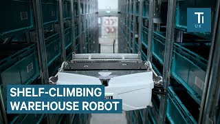 This French Retailer Uses ShelfClimbing Robots In Its Warehouse [upl. by Nolrak]