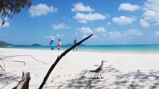 Whitehaven Beach  Whitsunday Islands [upl. by Airliah]