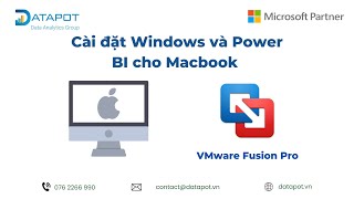 Hướng dẫn cài đặt Windows và Power BI cho MacBook với VMware Fusion Pro [upl. by Emmer420]