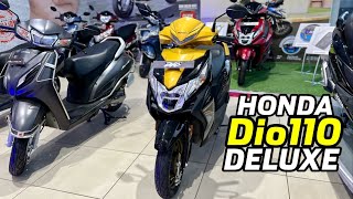 2024 Honda Dio Review Video  2024 Honda Dio 110 Deluxe Price  Mileage  Colours  Variants [upl. by Attenauqa]