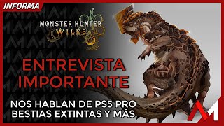 ¿Habrán mas bestias extintas ¿Mejora con PS5 Pro  Monster Hunter Wilds [upl. by Bonnell]