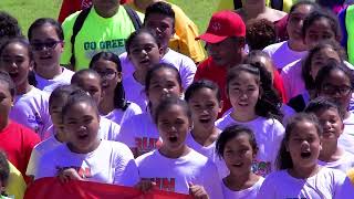 SPECIAL OLYMPICS ft WE ARE THE WORLD cover by Samoa Baptist Academy in American Samoa [upl. by Retlaw67]