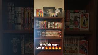 reorganizing my Manga collection 🔥🔥🔥🔥🔥 [upl. by Haleehs]