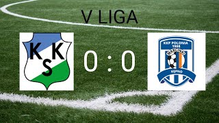 KKS KALISZ II  POLONIA MARCINKI KĘPNO 00 CAŁY MECZ V LIGA [upl. by Vicki]