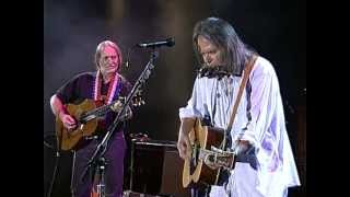 Neil Young amp Willie Nelson  Heart of Gold Live at Farm Aid 1995 [upl. by Porett793]