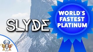 Slyde  Worlds FASTEST PS4 Platinum Trophy  Less Than 1 Minute  Easiest Platinum Ever [upl. by Eneleoj]