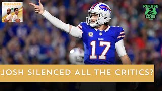 Did Josh Allen SILENCE the critics  Unfazed [upl. by Johathan]