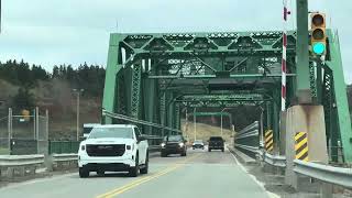 Canada Nova Scotia driving from Antigonish to Baddeck [upl. by Heng]