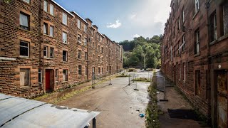 Exploring an Abandoned Scottish Ghost Town  Clune Park Estate [upl. by Lucilia]