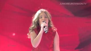 Lena Stamenković  Lenina pesma Serbia LIVE Junior Eurovision Song Contest 2015 [upl. by Dekow]