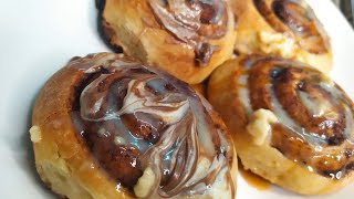 Cinnabon  cinnamon rolls Recipe  very easy and very tasty [upl. by Evilo]