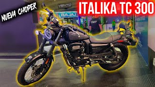 🤯La nueva CHOPER de Italika TC300 💥 [upl. by Jepson]