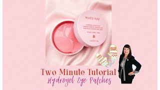 Our power duo Mary Kay® Hydrogel Eye Patches and TimeWise Moisture Renewing® Gel Mask [upl. by Lesly]