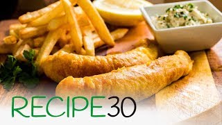 How To Make The Ultimate Crispy Fish amp Chips  Marions Kitchen [upl. by Esirec]