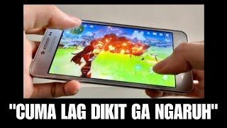 Instal GENSHIN IMPACT di HP Samsung J2 Prime Lag Dikit Ga Ngaruh [upl. by Hotchkiss]