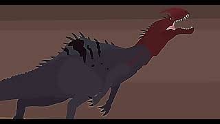 Indominus rex vs malusaurus sticknodes animation [upl. by Attem]