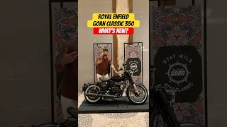 Royal Enfield Goan Classic 350  What’s New  BikeWale shorts goanclassic350 [upl. by Shivers]