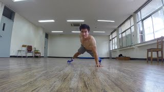 One Arm Push Up Tutorial 한팔 푸쉬업 강좌 [upl. by Timi]