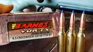 Barnes VORTX 65 Creedmoor  Group Testing With Several Bing Bangs [upl. by Weide]